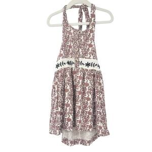 Kate Quinn Girls Summer Spring‎ Boho Bamboo Ditsy Floral Halter Dress Size 3T